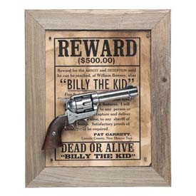 Billy The Kid Deluxe Framed Set