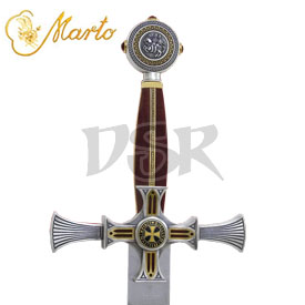 Damascened Templar Sword