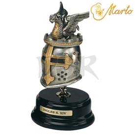 Miniature Great Helm Helmet