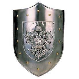 Charles V Plain Steel Shield
