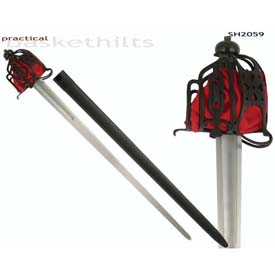 Practical Basket Hilt Broadsword