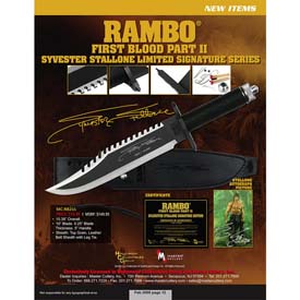 Rambo II Movie Knife - Signature Edition