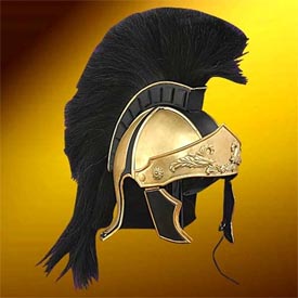 Greco Roman Crest Helmet