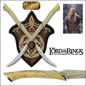 Lotr Legolas Fighting Knives Lord Of The Ring Swords