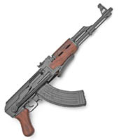 AK 47 Assault Rifle Replica with Folding Stock