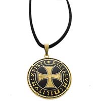 Damascene Templar Pendant