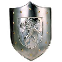 Rampant Lion Shield