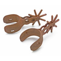 Antiqued Western Spurs