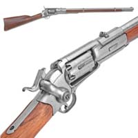 U.S. Revolving Barrel Percussion Rifle